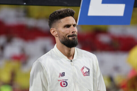 O. Giroud išplėšė pergalę „LOSC Lille“ klubui Europos lygoje