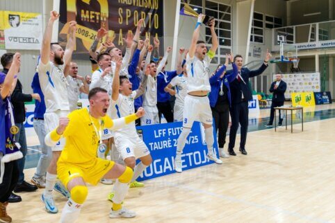 Startuoja registracija į 2025–2026 metų LFF futsal taurės turnyrą