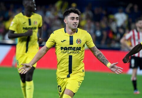 „Villarreal“ atkakliose rungtynėse palaužė „Athletic“ klubą