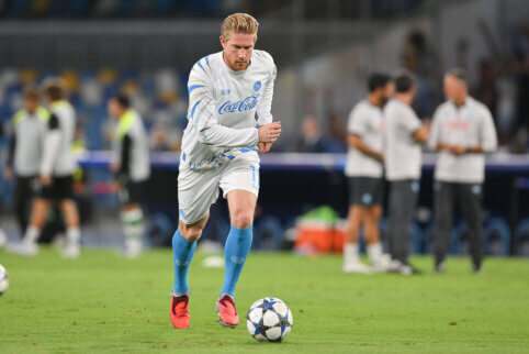 K. De Bruyne: „Neturiu jokių konfliktų su A. Conte“