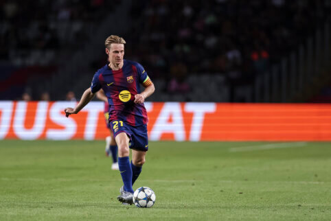 F. de Jongas ilgam laikui liks „Barcelona“ klube