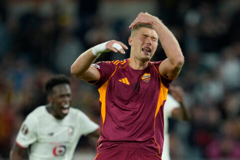 Trys „LOSC Lille“ vartininko atremti baudiniai nulėmė pergalę prieš „Roma“