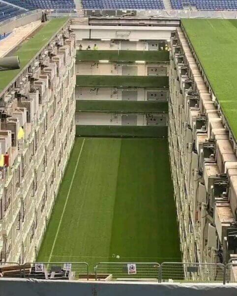 Požeminė vieta Santiago Bernabeu stadione