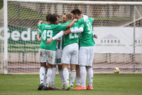Telšiuose triumfavęs „Žalgiris“ įsitvirtino trečioje A lygos pozicijoje