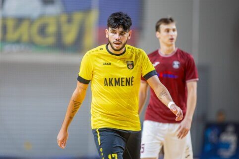 Futsal A lygos 2 turas: kosminė Naujosios Akmenės komandos pradžia