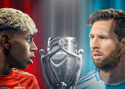 Aiškėja, kur įvyks grandiozinis L. Messi ir L. Yamalio šalių susidūrimas dėl „Finalissima“ trofėjaus