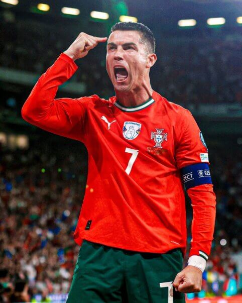 C. Ronaldo toliau tempia Portugalijos rinktinę