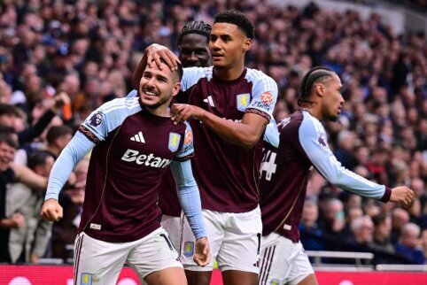 „Aston Villa“ išvykoje palaužė „Tottenham“ ekipą