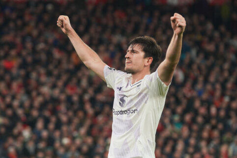 H. Maguire'as išplėšė „Man Utd“ ekipai pergalę „Anfielde“