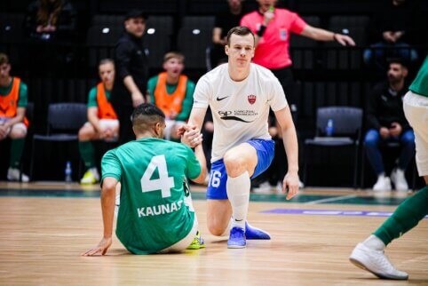 Futsal A lygos 5 turas: galingas kauniečių pasirodymas Gargžduose