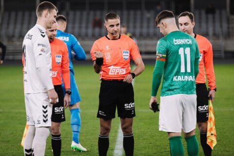 Lietuvos teisėjai šią savaitę darbuosis Čempionų lygos bei Europos lygos rungtynėse