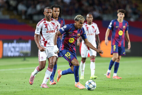 Čempionų lyga: „Barcelona“ pasismagino su Graikijos komanda