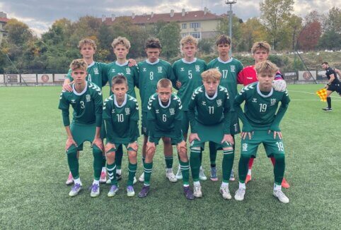 Pasirodymą Bulgarijoje U15 rinktinė užbaigė pralaimėjimu rezultatyviose rungtynėse