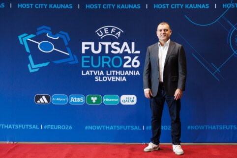 Dentinho įvertino Europos čempionato burtus: „Svajojame iš grupės žengti tolyn“