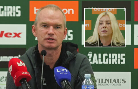 „Žalgirio“ situacija – itin prasta, V. Venslovaitienė atsitvėrė tylos siena