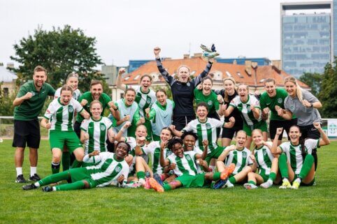 Baltijos moterų futbolo lyga finišuos spalio 29-ąją