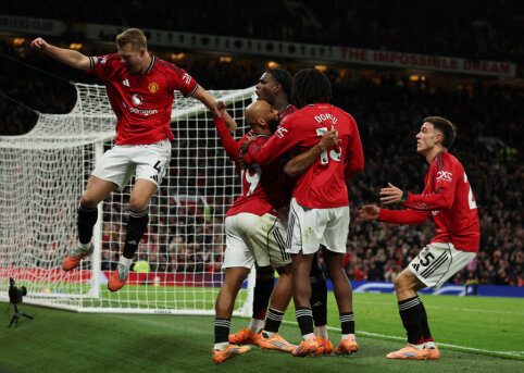 „Man Utd“ vos neprisižaidė su „Brighton“