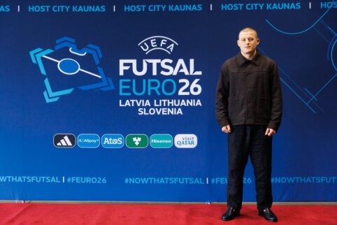 E. Stanionis tapo UEFA Europos futsal čempionato ambasadoriumi