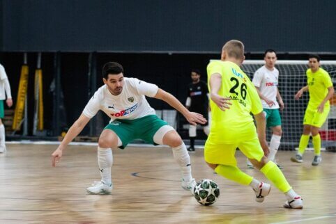 Futsal A lygos 6 turas: jonaviečių krizė ir skaudi rinktinės kandidato trauma