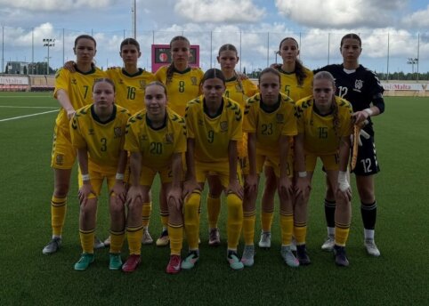 Merginų U17 rinktinė pergalingai pradėjo Europos čempionato atranką