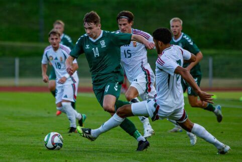 U21 vaikinų rinktinė pratęs pasirodymą Europos čempionato atrankoje