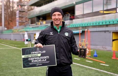 L. Antalis – antrą mėnesį iš eilės geriausias žaidėjas A lygoje