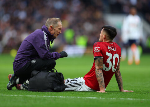 B. Šeško išvengė rimtos traumos