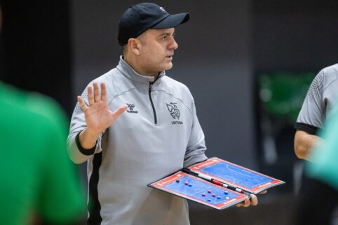 Dentinho įvertino futsal rinktinės testus Vengrijoje: „Turime koncentraciją išlaikyti visas rungtynes“