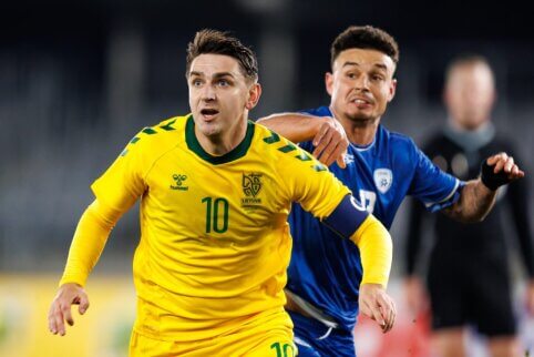 Rekordininkas ir debiutantas kontrolinį mačą įvertino pozityviai