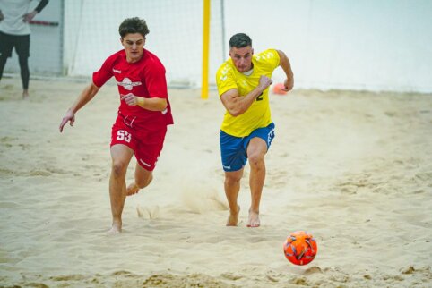 LFF kviečia dalyvauti paplūdimio futbolo žiemos taurės turnyre