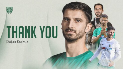 FK „Kauno Žalgiris“ ir D.Kerkezas suka skirtingais keliais