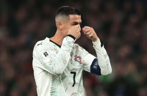 Nervų nesulaikęs C. Ronaldo gali praleisti pasaulio čempionato startą