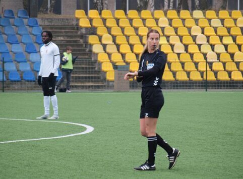 Lietuvos teisėjos vadovaus UEFA moterų Europos lygos aštuntfinalio susitikimui