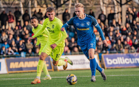 Startavo pereinamųjų rungtynių serijos dėl vietų A ir Pirmoje lygose