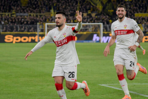 C. Undavo „hat-trickas“ nulėmė prarastus „Borussia“ klubo taškus