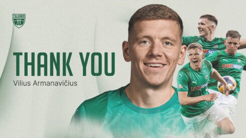 „Kauno Žalgiris“ atsisveikino su V.Armanavičiumi