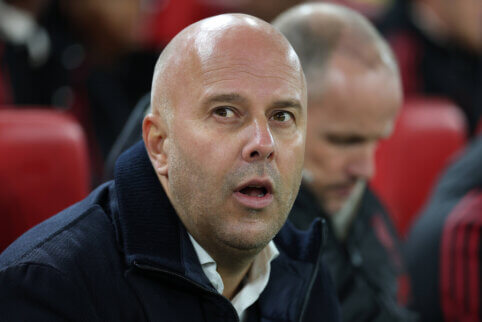 Antras A. Sloto sezonas dega: „Liverpool“ ekipą sutriuškino ir Nyderlandų čempionai