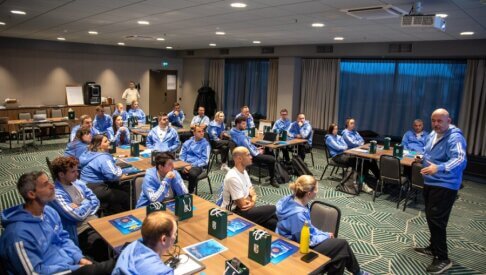 Europos masinio futbolo atstovus sutelkė UEFA „Share“ seminaras Kaune