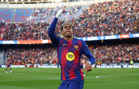 Atsigavimo ženklus parodęs L. Yamalis prisidėjo prie „Barcos“ pergalės