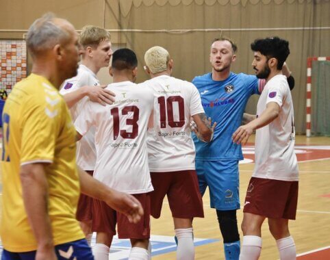 Futsal A lygos 10-asis turas: favoritų pergalės ir „Bruklino“ revanšas