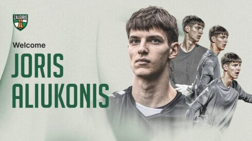 „Kauno Žalgiris“ prisiviliojo dar vieną Vilniaus klubo žaidėją