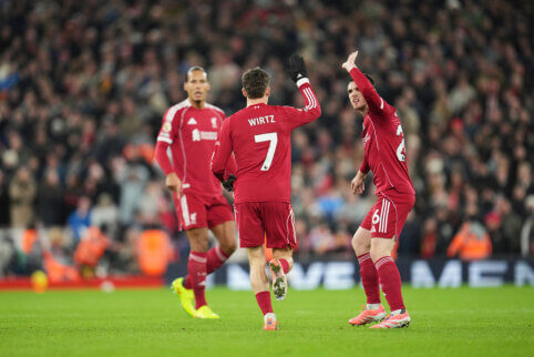 „Liverpool“ trečią kartą iš eilės namuose liko be pergalės