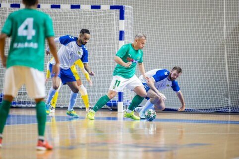 Futsal A lygos 11 turas: pirmoji čempionų nesėkmė