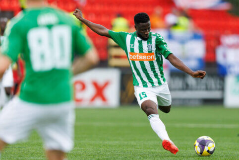 „Žalgirio“ ekipą paliko E. Ofori