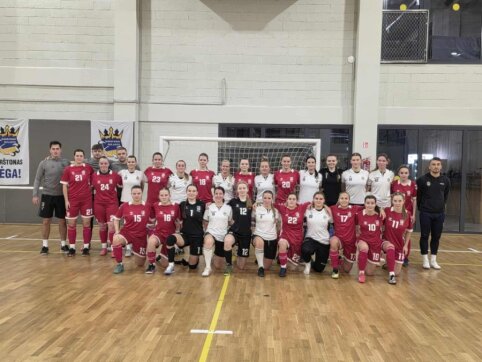 Moterų futsal rinktinė sužinojo varžoves Europos čempionato atrankoje