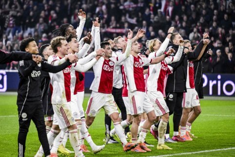 Nyderlanduose stringantis „Ajax“ klubas susitvarkė su „Feyenoord“