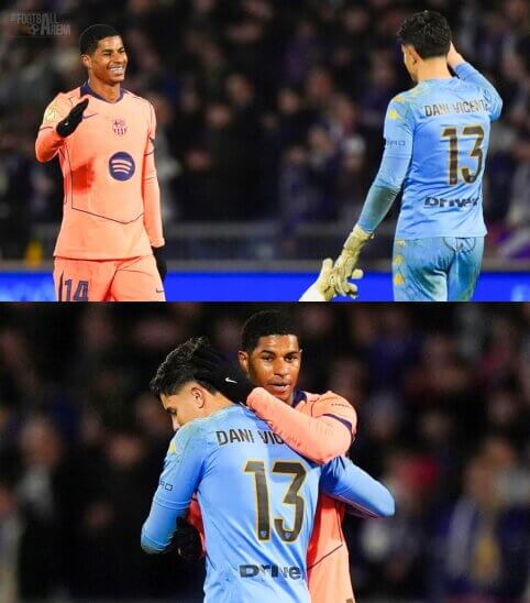 M. Rashfordas pasveikino „Guadalajara“ vartininką su geru pasirodymu