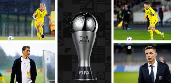 Sužinokite, kaip Lietuvos atstovai balsavo FIFA „The Best“ apdovanojimuose