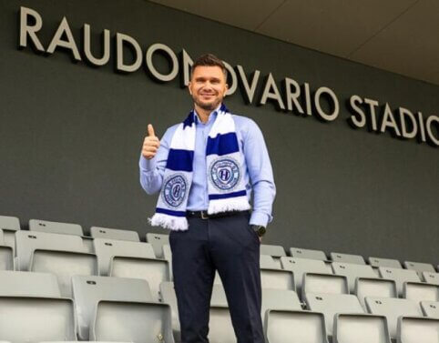 V. Masaitis grįžta į FC „Hegelmann“ – taps naujuoju sporto direktoriumi