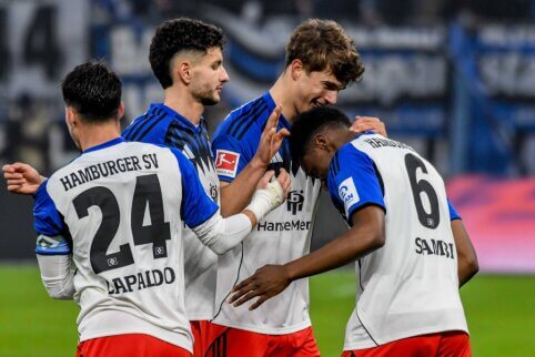 „Eintracht“ išsiskryė taikiai su „Hamburger“ klubu